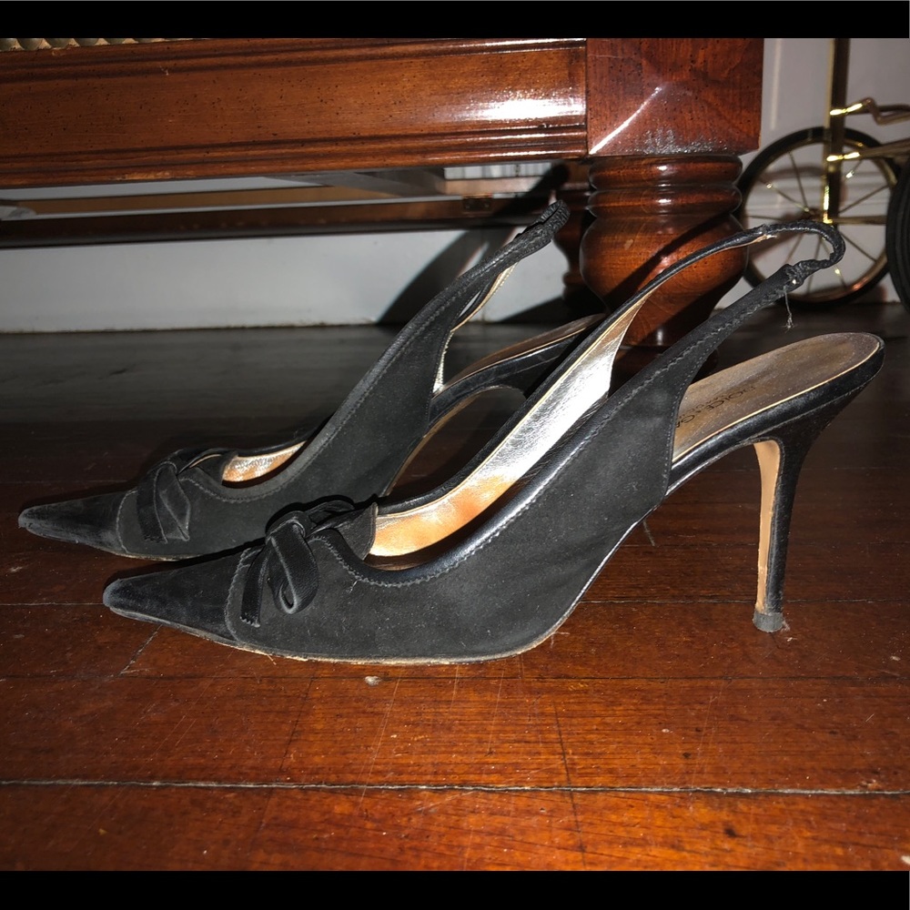 Black Dolce & Gabbana kitten heels! WITH BOX!
